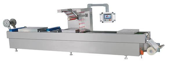 thermoforming tray packing machine