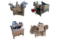 automatic feeding and discharging deep fat fryer