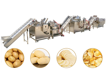 Potato Chips French Fries Process Machine